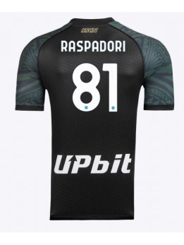 SSC Napoli Giacomo Raspadori #81 Ausweichtrikot 2023-24 Kurzarm